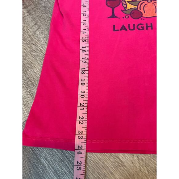 Life Is Good Wine Crusher Tee Long Sleeve Shirt Medium - Picture 6 of 7